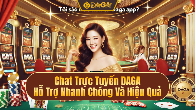 Chat trực tuyến Daga hỗ trợ nhanh chóng và hiệu quả