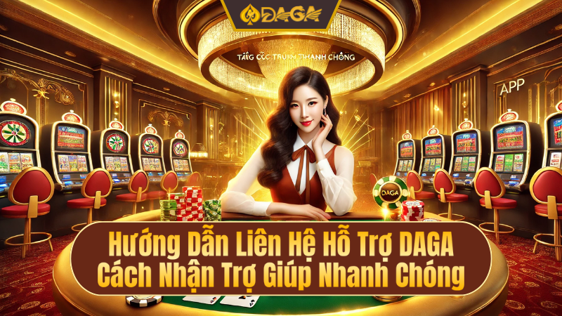 Hướng dẫn liên hệ hỗ trợ Daga cách nhận trợ giúp nhanh chóng